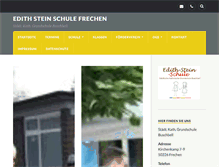 Tablet Screenshot of edith-stein-schule-frechen.de